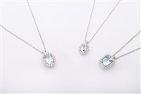 Collar Polello Mujer in Oro blanco Acquamarina G3252CBAC POLELLO - G3252CBAC POLELLO